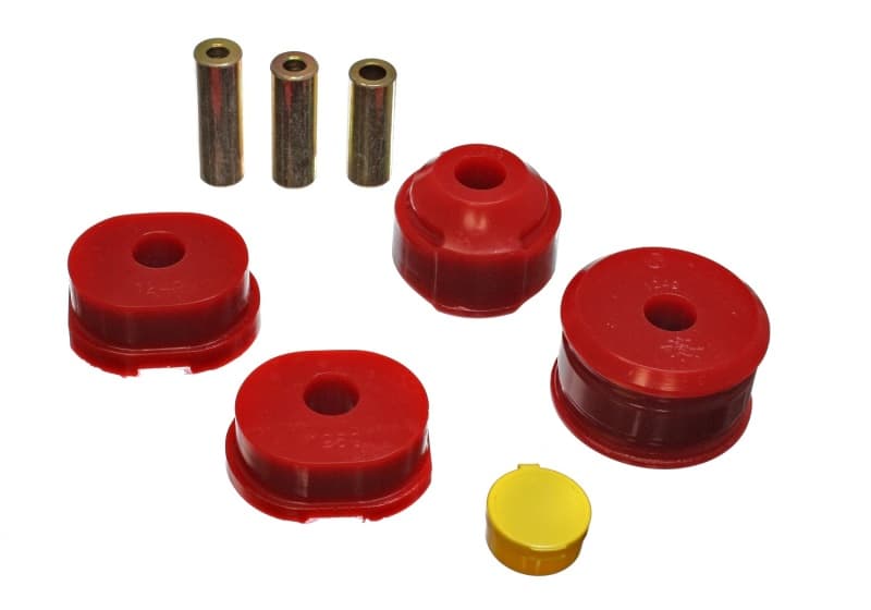 Energy Suspension Eng/Trans Combo Kit Red Polyurethane Bushings
