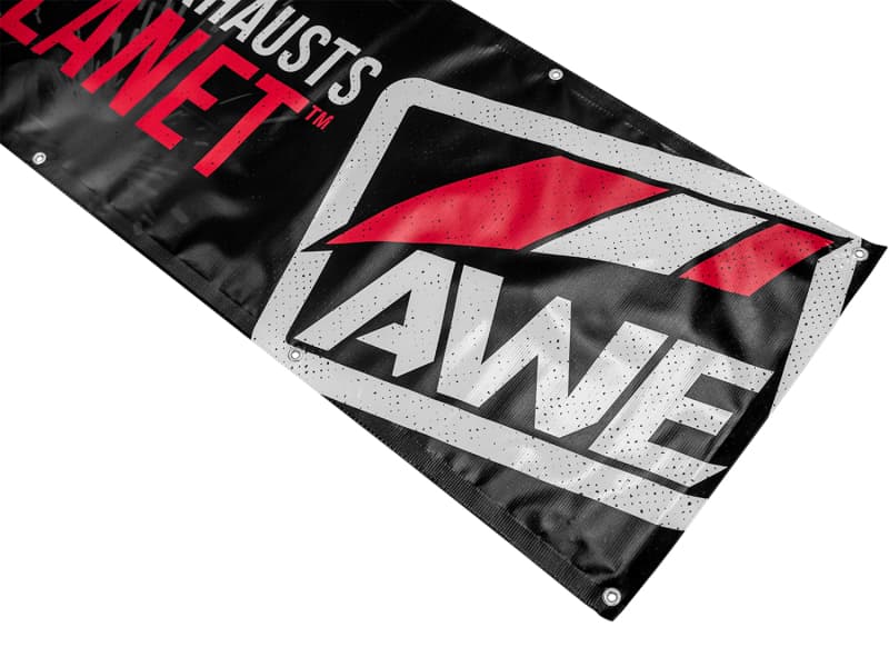 AWE Tuning Banner 7-Foot Wide Garage Wall Decor - Image 4