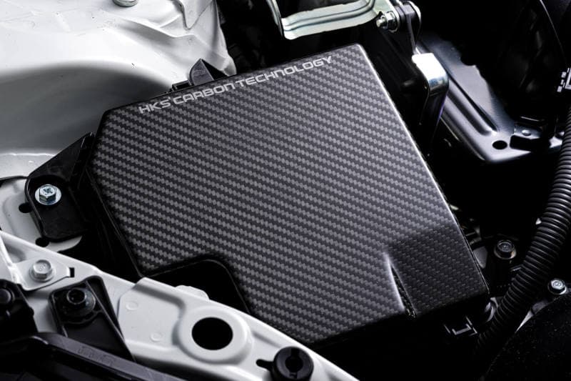 HKS DryCarbon Fuse Box Cover for GR86/BRZ - Image 2