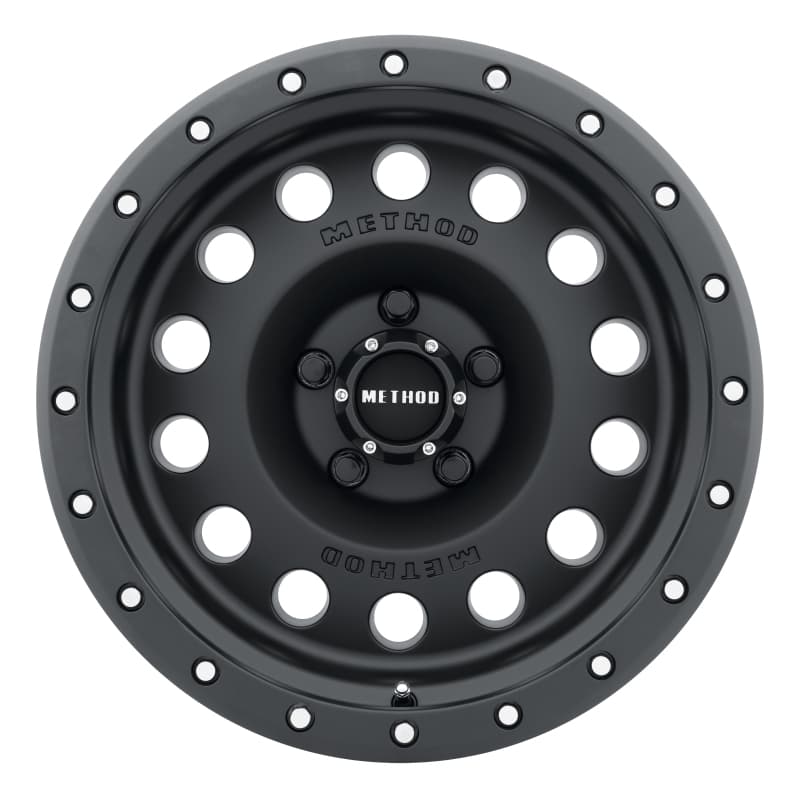 Method Wheels MR307 17x8.5 0mm Offset 5x5 94mm CB Matte Black Wheel - Image 2