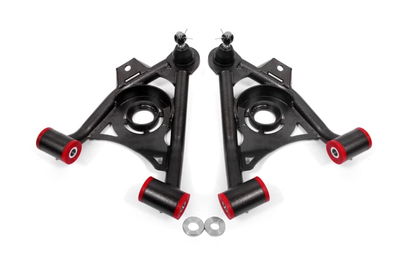 BMR Suspension Lower A-Arms for Chevy C6 Heavy-Duty DOM Tubing with Polyureth...
