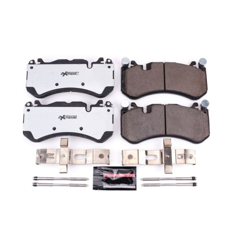 PowerStop Z26 Ceramic Brake Pads for Muscle Cars Low-Dust Carbon-Fiber Compound