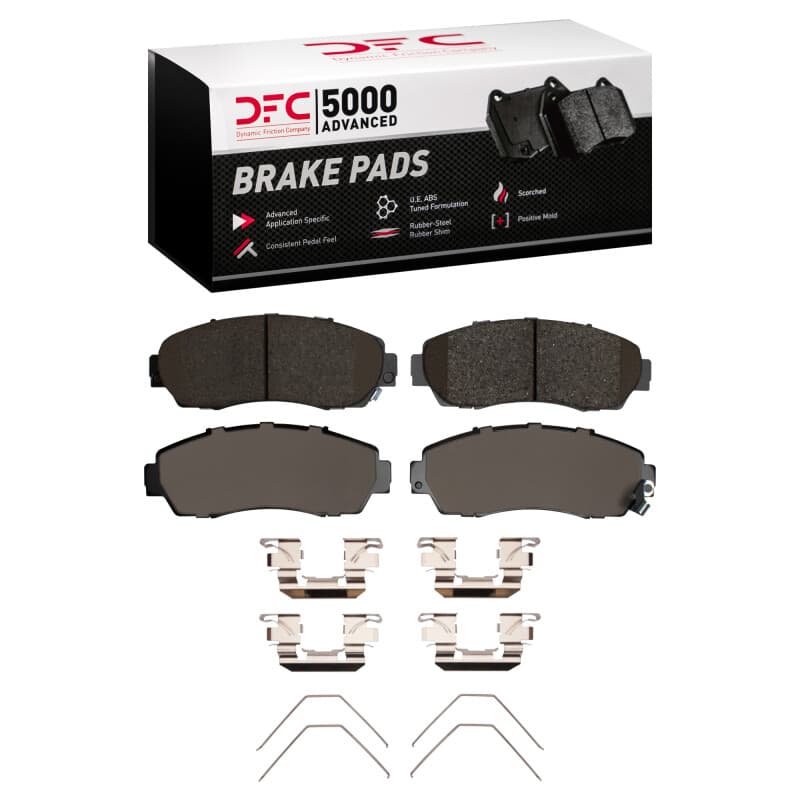 DFC Ceramic Brake Pads for Modern Vehicles with ABS and Automated Braking Sys...