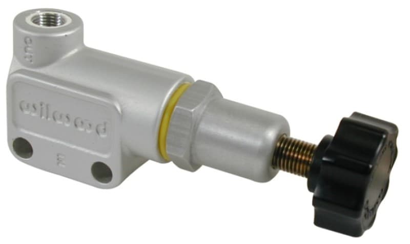 Wilwood Proportioning Valve Adjustable 100-1000 PSI Compact Forged Billet Design