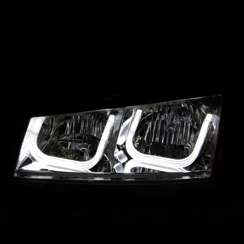 ANZO LED Projector Headlights for Chevy C6 with Clear Lens - Image 5