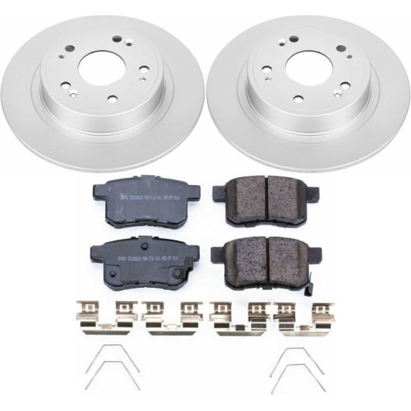 PowerStop Z17 Evolution Coated Rotor Brake Kit for Daily-Driven Vehicles