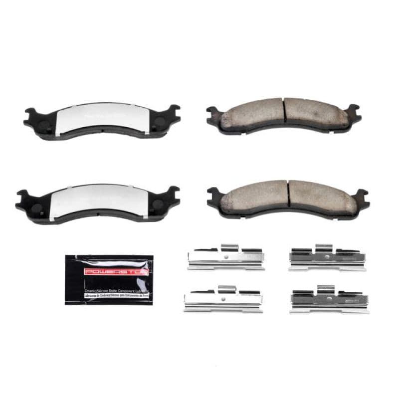 PowerStop Z36 Ceramic Truck & Tow Brake Pads for Trucks & SUVs Low-Dust Carbo...