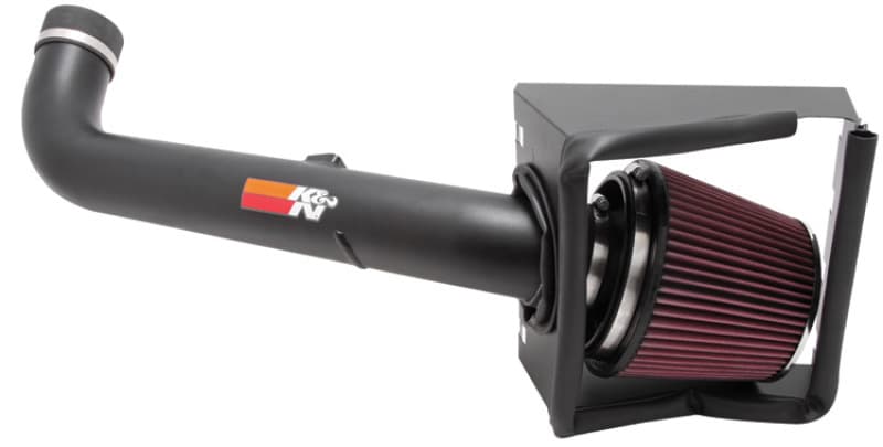 K&N Engineering Cold Air Intake for Chevy C6 Mandrel-Bent Aluminum Tube