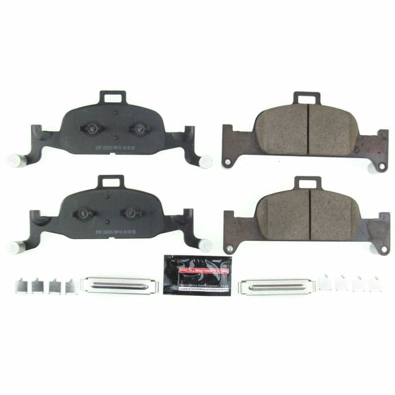 PowerStop Z23 Evolution Ceramic Brake Pads for Chevy C6 Low-Dust Carbon-Fiber