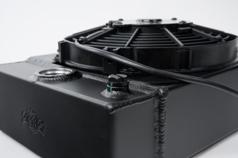 CSF Aluminum Radiator for Sport Compact Drag Race Cooling System - Image 3