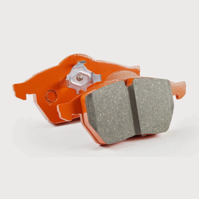 EBC Orangestuff Brake Pad Set for Rear with Thermic Black Anti-Corrosion Coating - Image 5