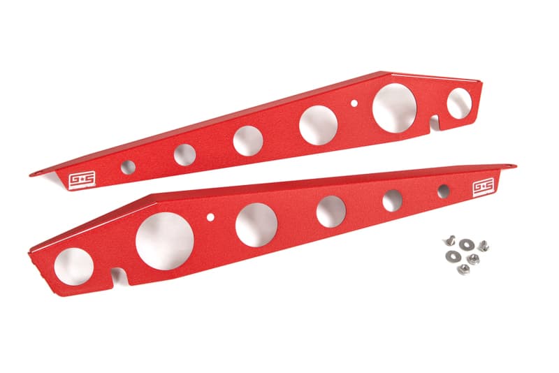 GrimmSpeed Fender Shrouds for 2015+ Subaru WRX/STI Red