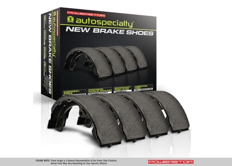 PowerStop Brake Shoes Autospecialty Semi-Metallic Precision Fit