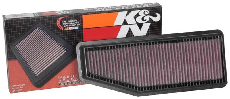 K&N Engineering Drop-In Air Filter Washable Reusable High-Flow for Universal Fit - Image 4