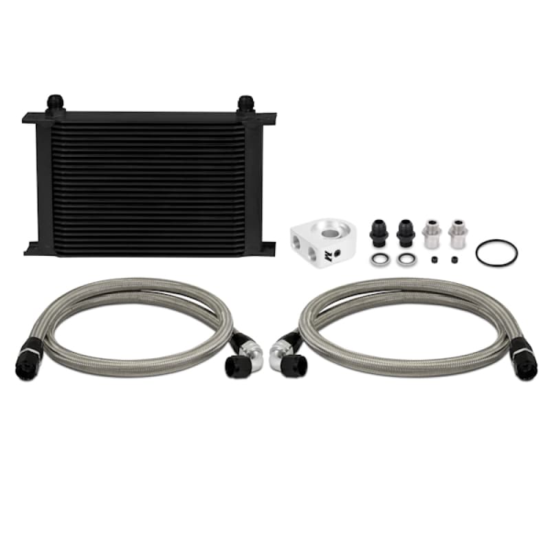 Mishimoto Oil Cooler Kit Universal 25-Row Billet Aluminum Sandwich Plate - Image 3