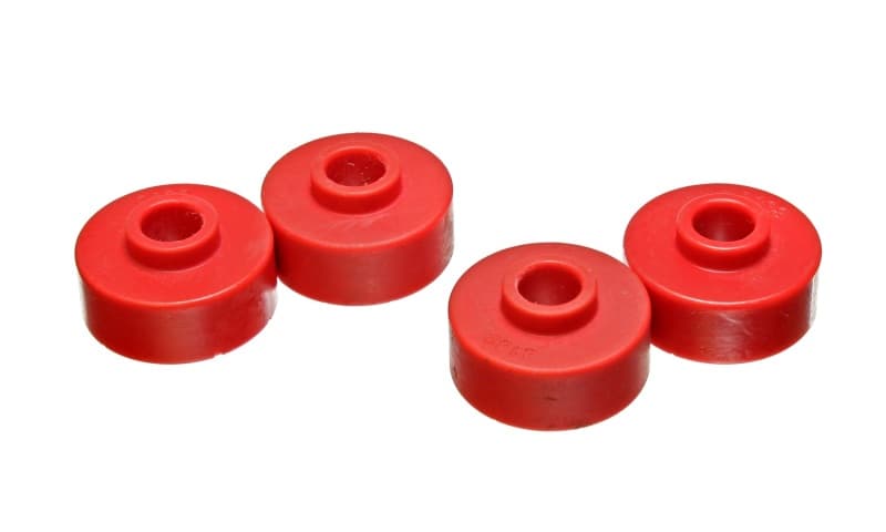 Energy Suspension Spring/Shackle Bushings Red Hyper-Flex Polyurethane for Car...