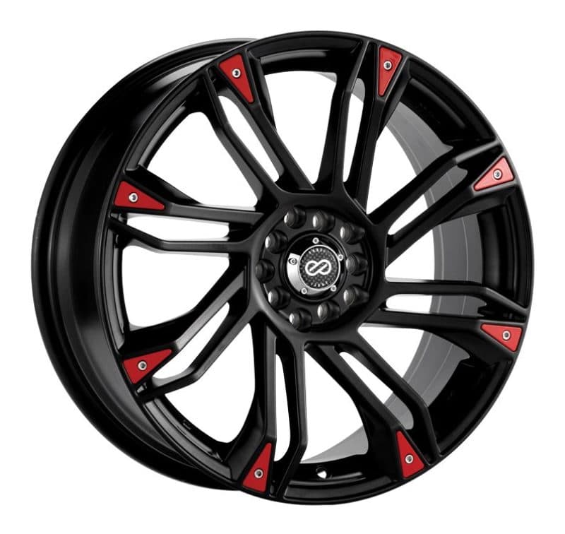 Enkei GW8 17x7 4x100/114.3 42mm Offset Matte Black Wheel