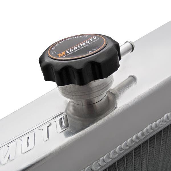 Mishimoto Aluminum Radiator for Nissan 240SX Dual Core Lightweight Polished - Image 3