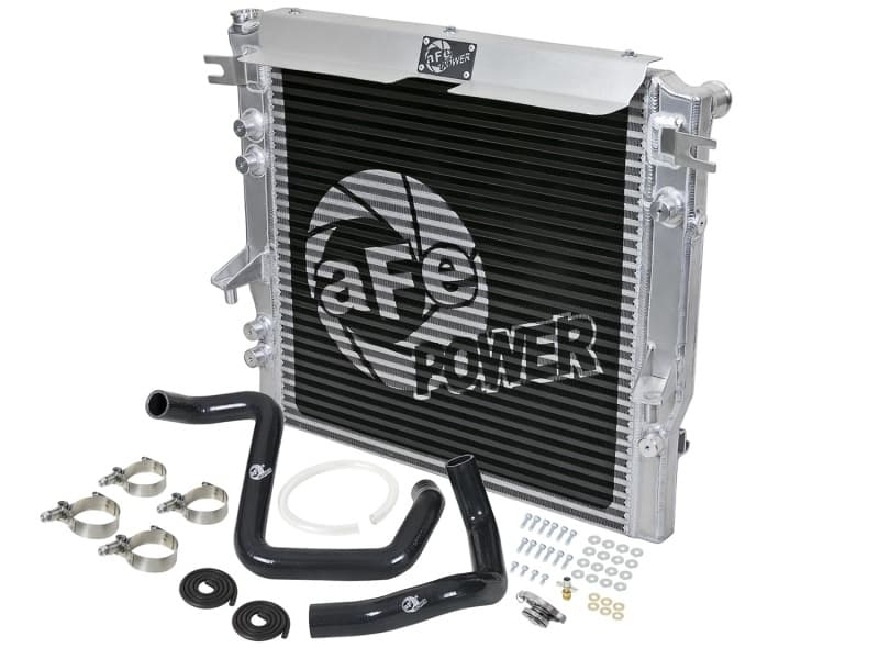 aFe Radiator for 2012-18 Jeep Wrangler JK 3.6L 1 3/4" Bar & Plate Aluminum Core