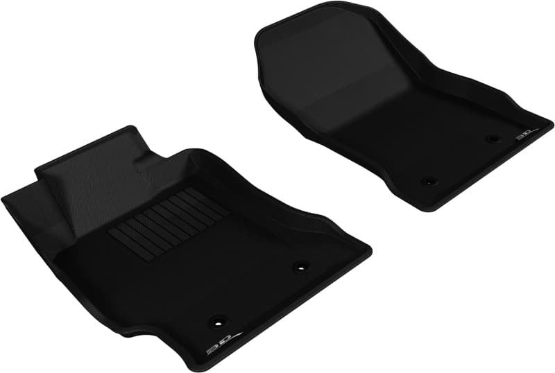3D MAXpider KAGU Floor Mats for Custom Fit All-Weather Protection Black