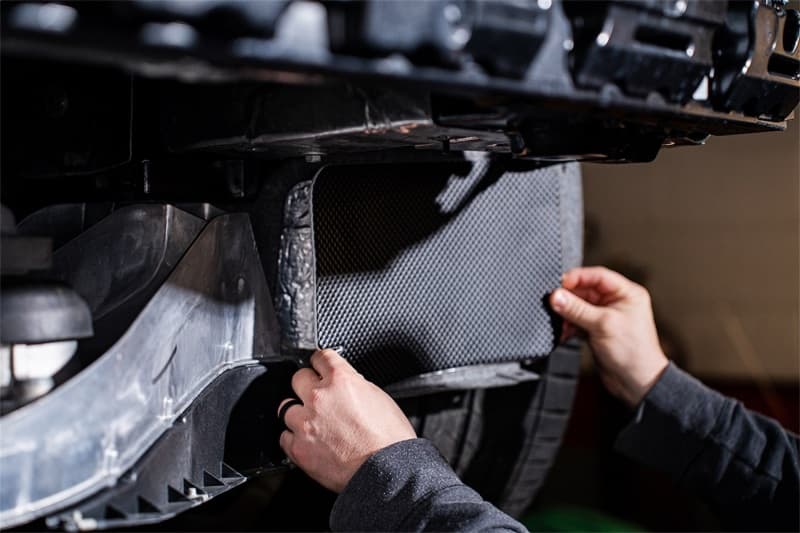 CORSA Performance Heat Shields for C8 Corvette Z06 Black Enhanced Heat Protec... - Image 3