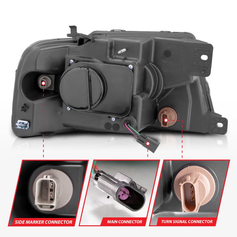 ANZO LED Projector Headlights for Chevy C6 - Image 5