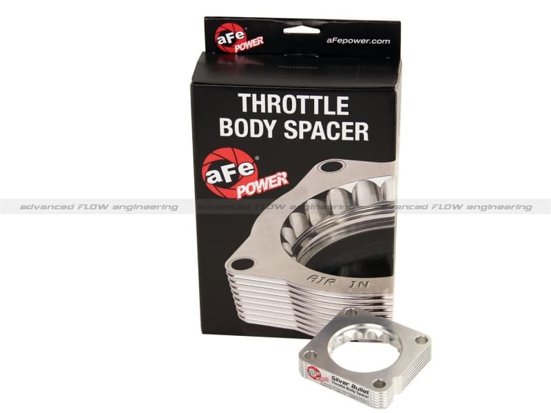 aFe Silver Bullet Throttle Body Spacer for Improved Airflow T-6061 Billet Alu... - Image 3