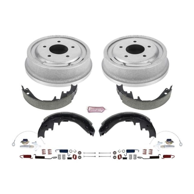 PowerStop Drum and Shoe Kit Stock Replacement Complete Brake Upgrade