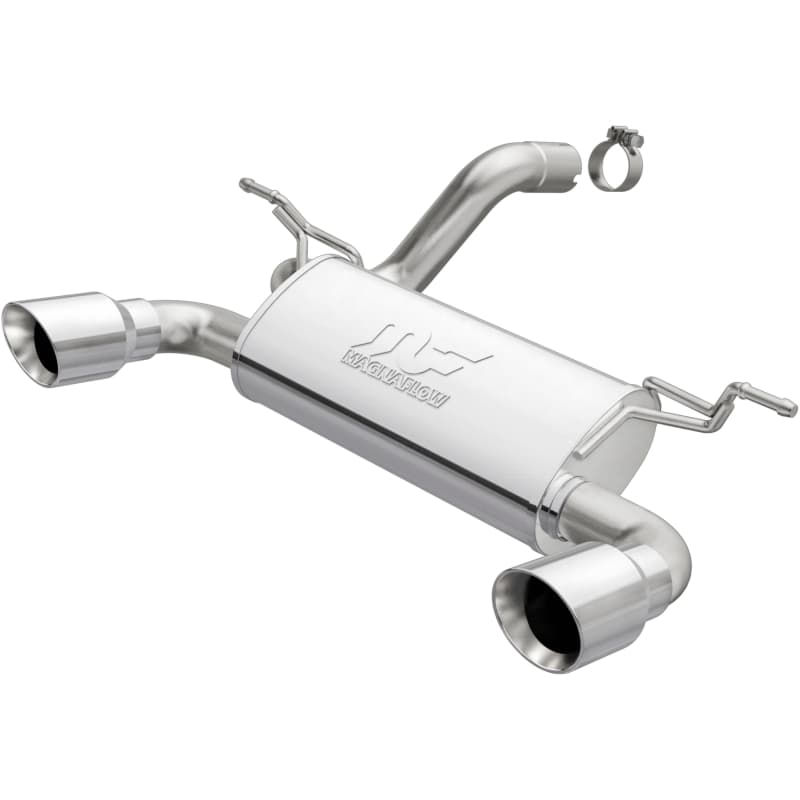 Magnaflow Axle-Back Exhaust for Jeep Wrangler 2018-2024 Stainless Steel - Image 2