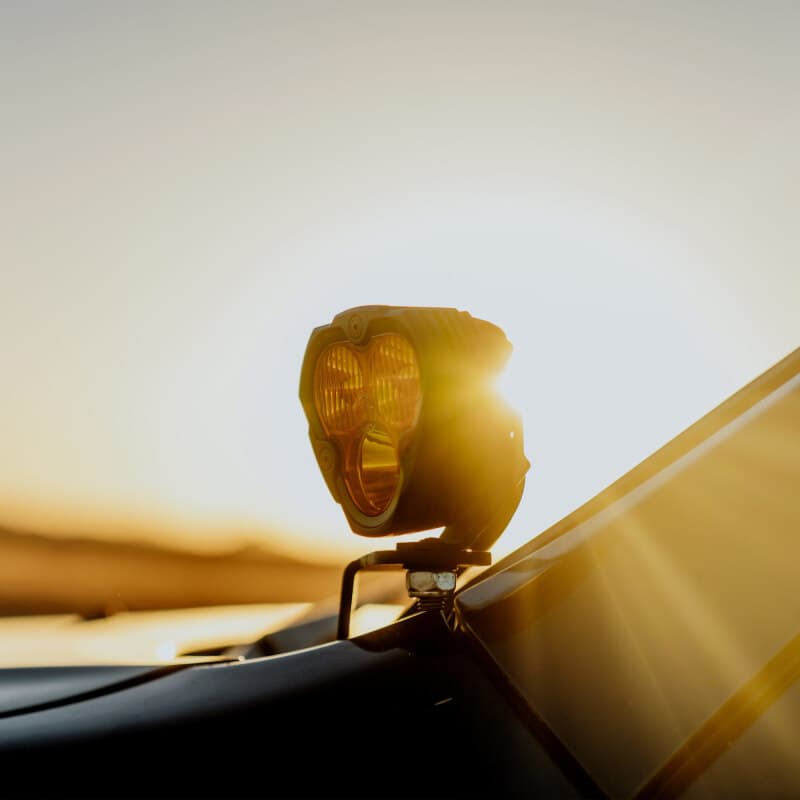 KC HiLiTES FLEX LED Replacement Lens for FLEX ERA 3 Performance Yellow Combo ... - Image 5