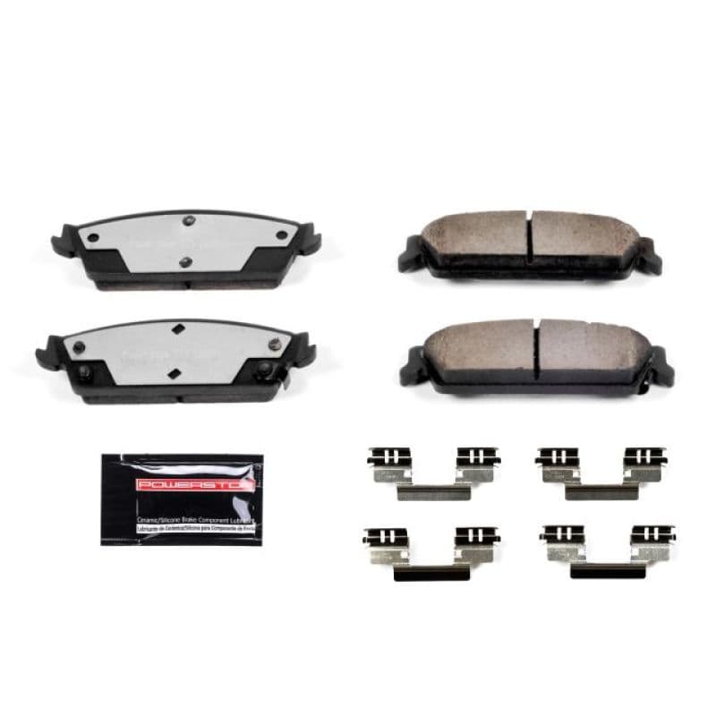 PowerStop Z36 Ceramic Truck & Tow Brake Pads for Trucks & SUVs Low-Dust