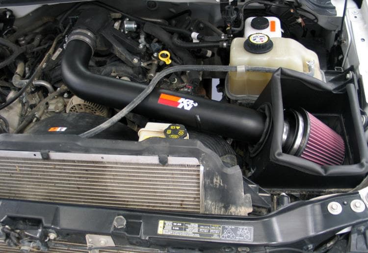 K&N Engineering Cold Air Intake for Chevy C6 Mandrel-Bent Aluminum Tube - Image 3