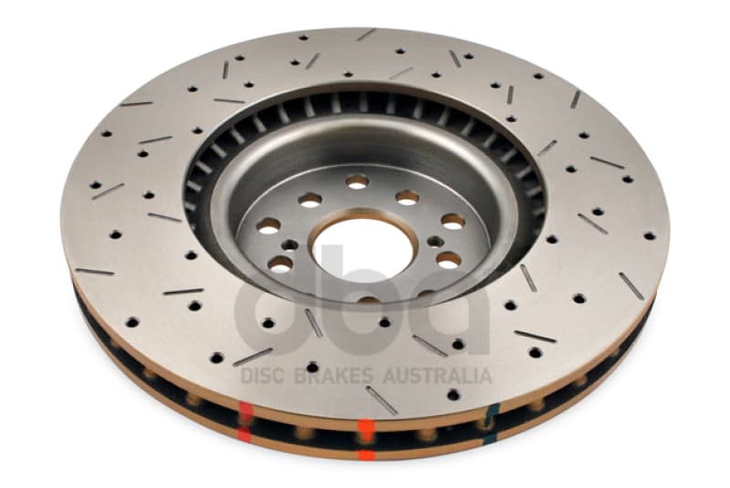 DBA 4000 Series XS Slot & Drill Rotors for Chevy C6 High Carbon Iron - Image 2