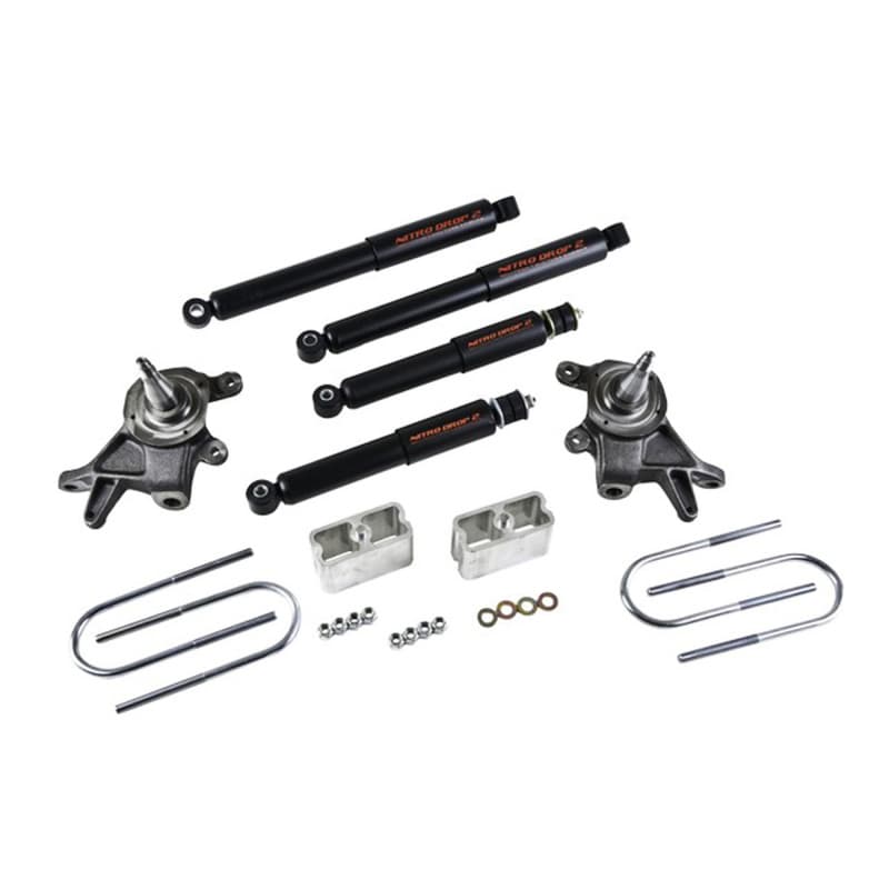 Belltech Lowering Kit for Sport Truck SUV with ND2 Nitro Drop 2 Shocks - Image 4