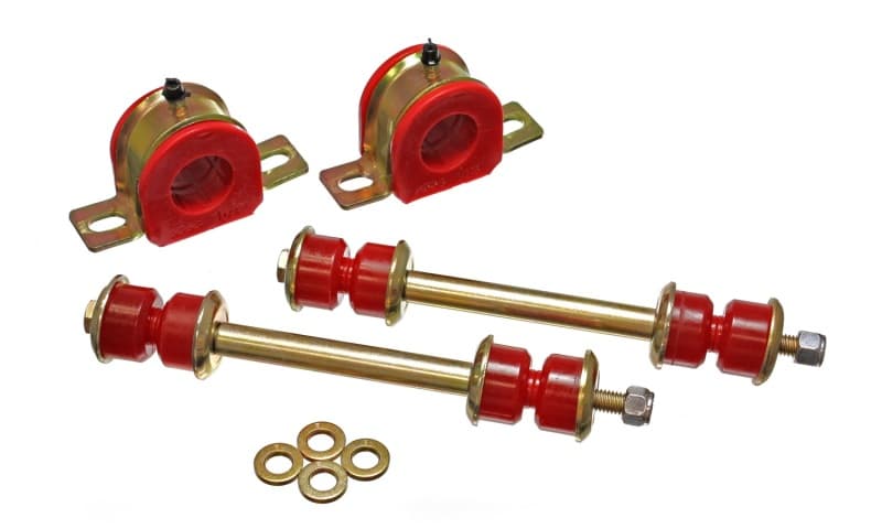 Energy Suspension Sway Bar Bushings Red Hyper-Flex Polyurethane