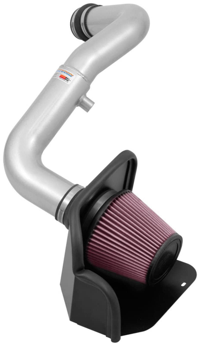 K&N Engineering Cold Air Intake for Chevy C6 69-5317TS Mandrel-Bent Aluminum