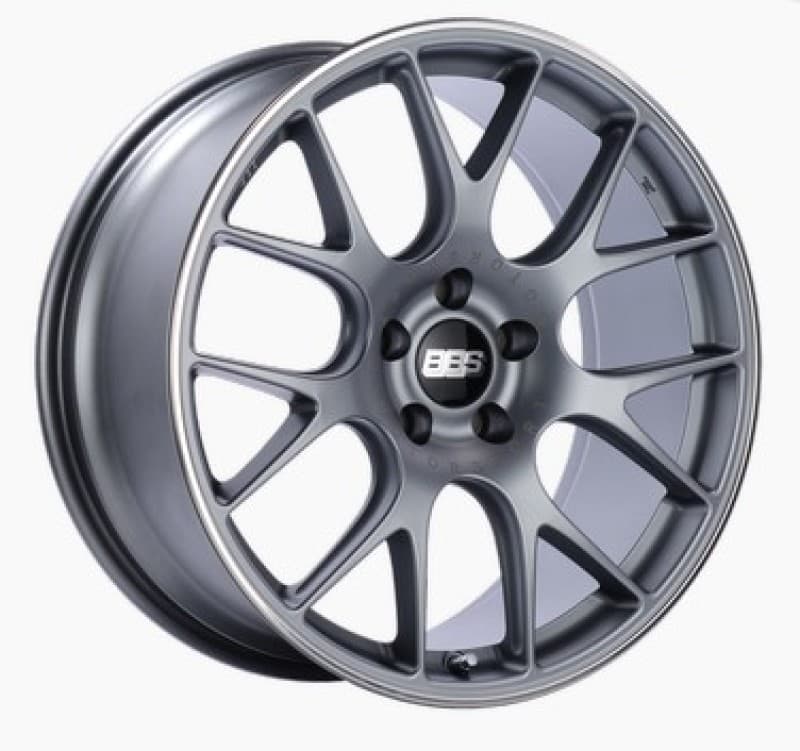 BBS CH-R 19x8.5 5x130 ET51 Satin Titanium Polished Wheel