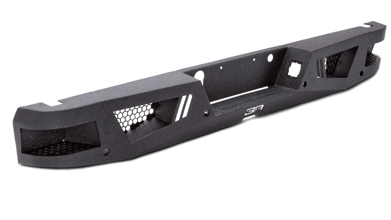 Body Armor 4x4 Eco Rear Bumper for Chevy C6 1/8" Steel Plate with Step Pockets - Image 2