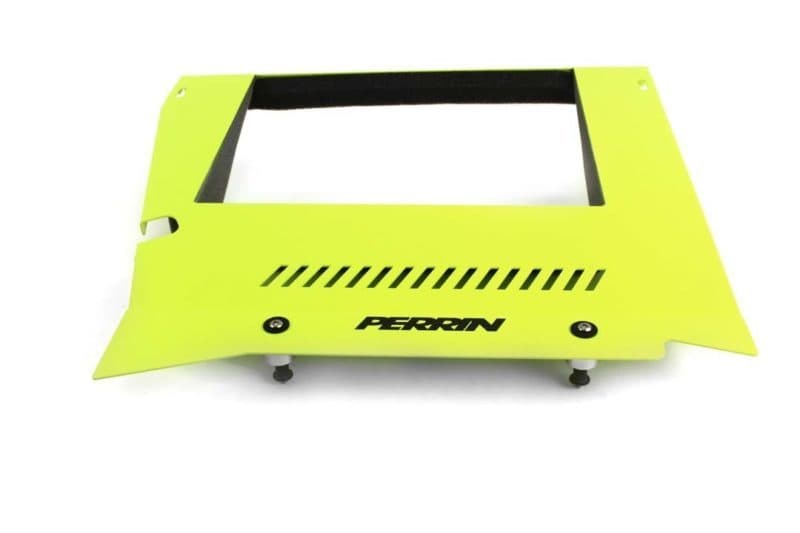 Perrin Performance Engine Cover Kit for 15-21 Subaru WRX Neon Yellow - Image 4
