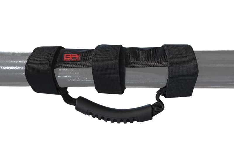 Body Armor 4x4 Grab Handles for 2-3" Roll Bars with Nylon Webbing & Velcro - Image 2