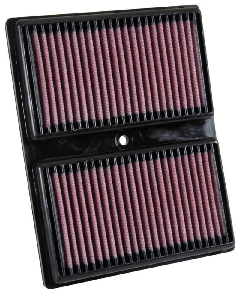 K&N Engineering Drop-In Air Filter Washable Reusable High-Flow for Multiple V...
