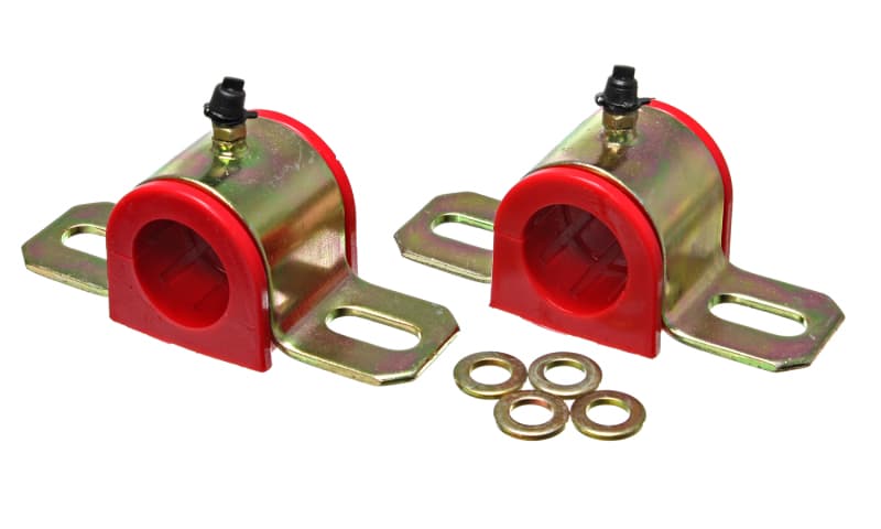 Energy Suspension Sway Bar Bushings Red Hyper-Flex Polyurethane - Image 2