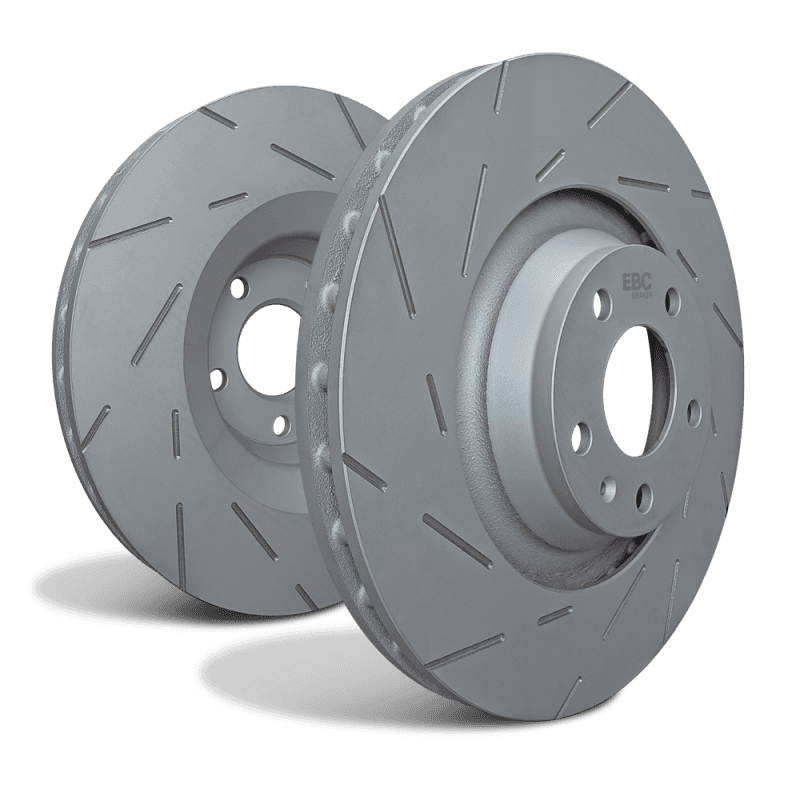EBC USR Slotted Rotor Set for Chevy C6 355mm High-Performance Gray Iron - Image 2
