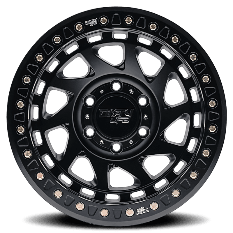 Dirty Life Enigma Race 17x9 5x127 Matte Black Wheel - Image 3