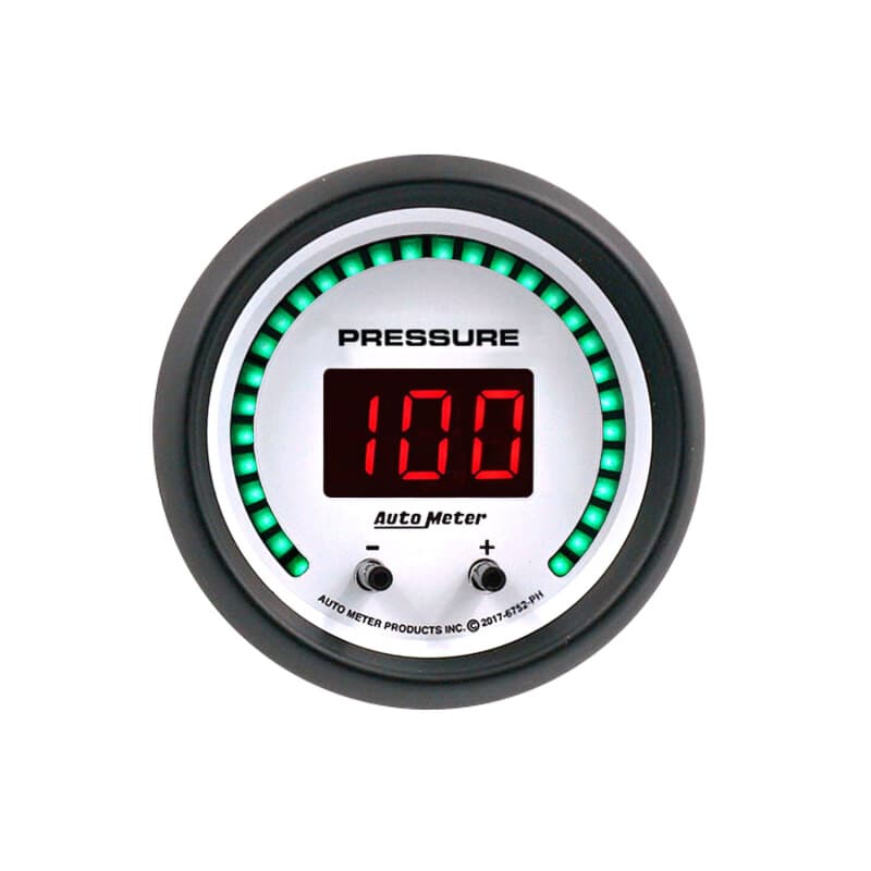 AutoMeter Phantom 2-in-1 Fluid Pressure Gauge 2 1/16" Display