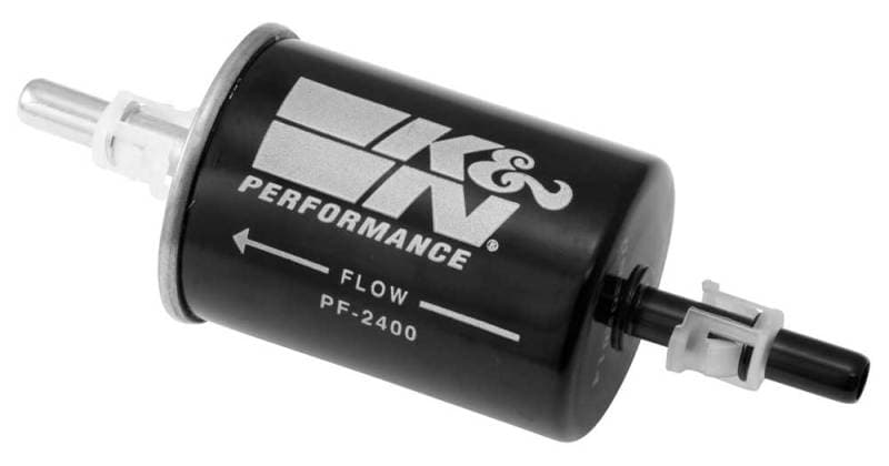 K&N Engineering Inline Fuel Filter High Flow Carbon Steel Housing PF-2400
