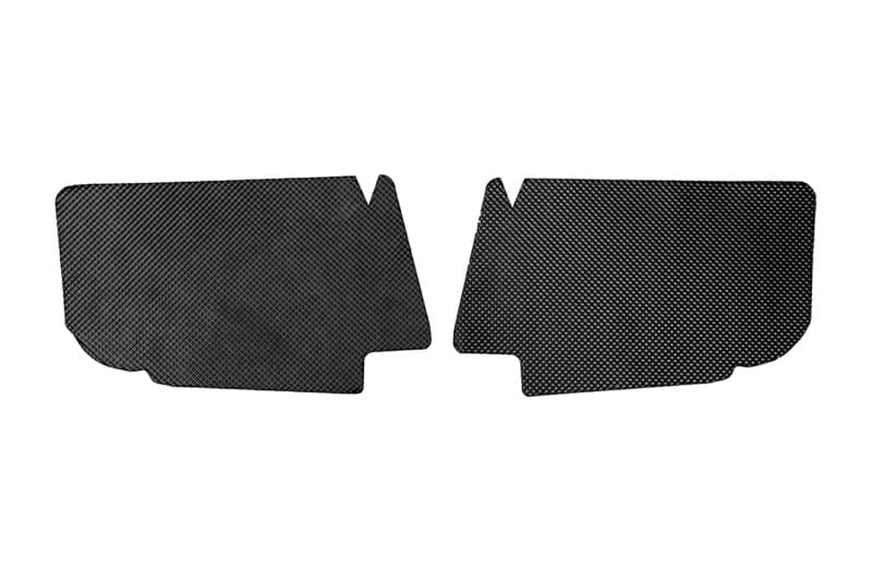 CORSA Performance Heat Shields for C8 Corvette Black Aluminum Reflective Subs...