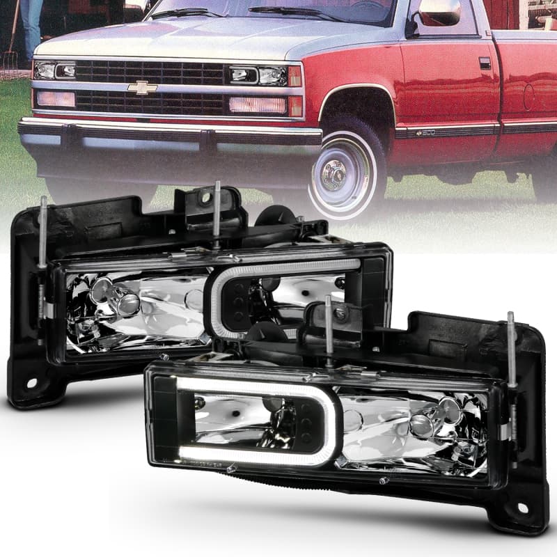 ANZO Crystal Headlights for Chevy C6 100% Street Legal - Image 2