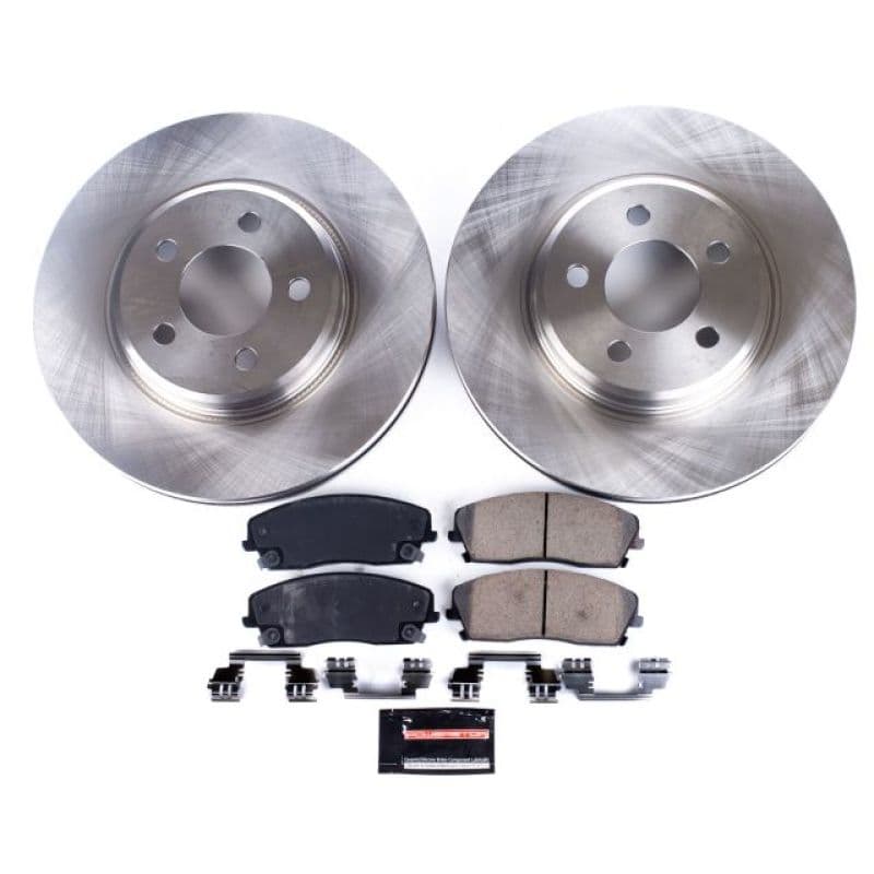 PowerStop Autospecialty Brake Kit with Z17 Ceramic Pads and Rotors