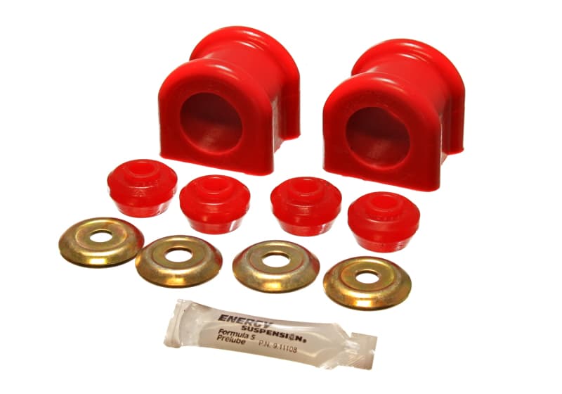 Energy Suspension Sway Bar Bushings Hyper-Flex Polyurethane Red - Image 3